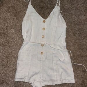 White romper